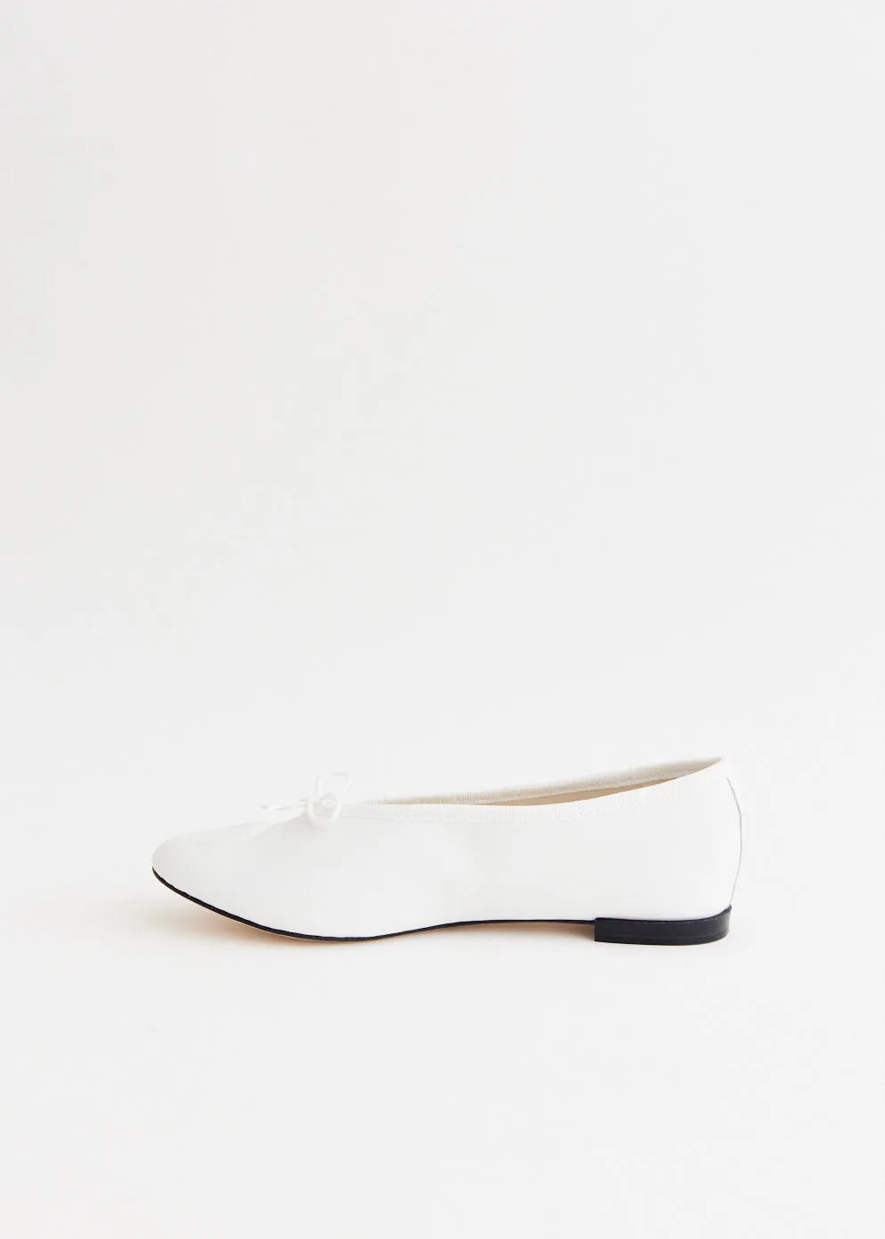 x Repetto Lillou Flats Raffia