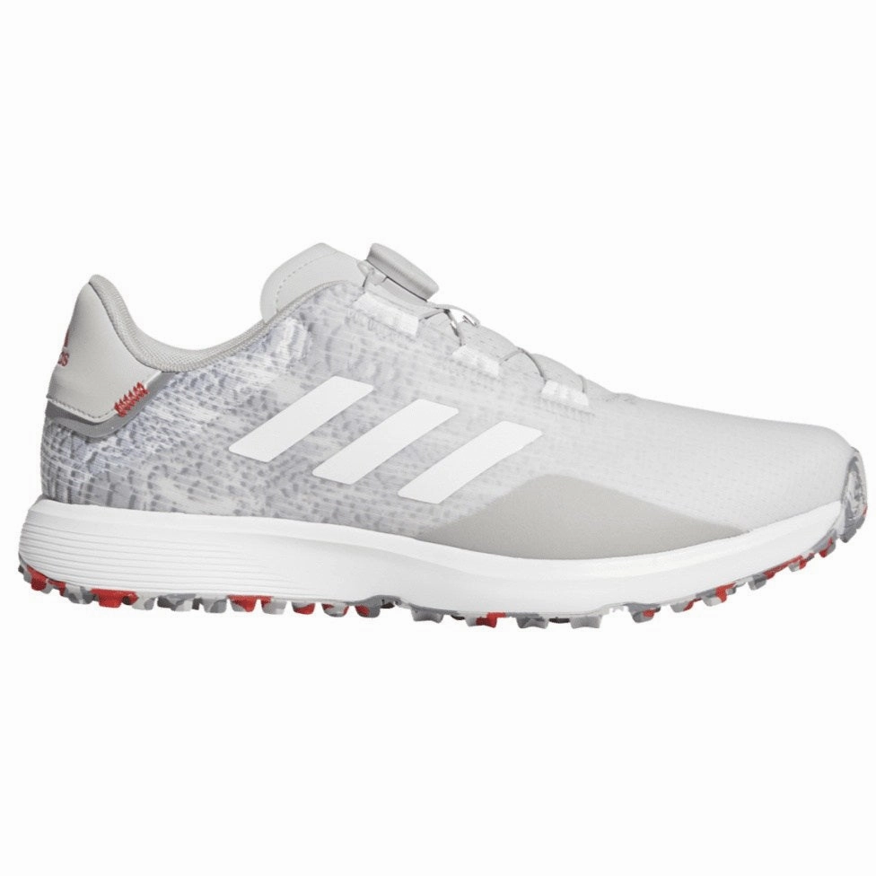 Embossed Leather Consumer-grade special adidas S2G SL BOA Golf Shoes GV9786 Fashion Versatile Everyday Style