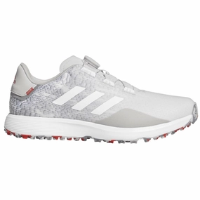 Embossed Leather Consumer-grade special adidas S2G SL BOA Golf Shoes GV9786 Fashion Versatile Everyday Style