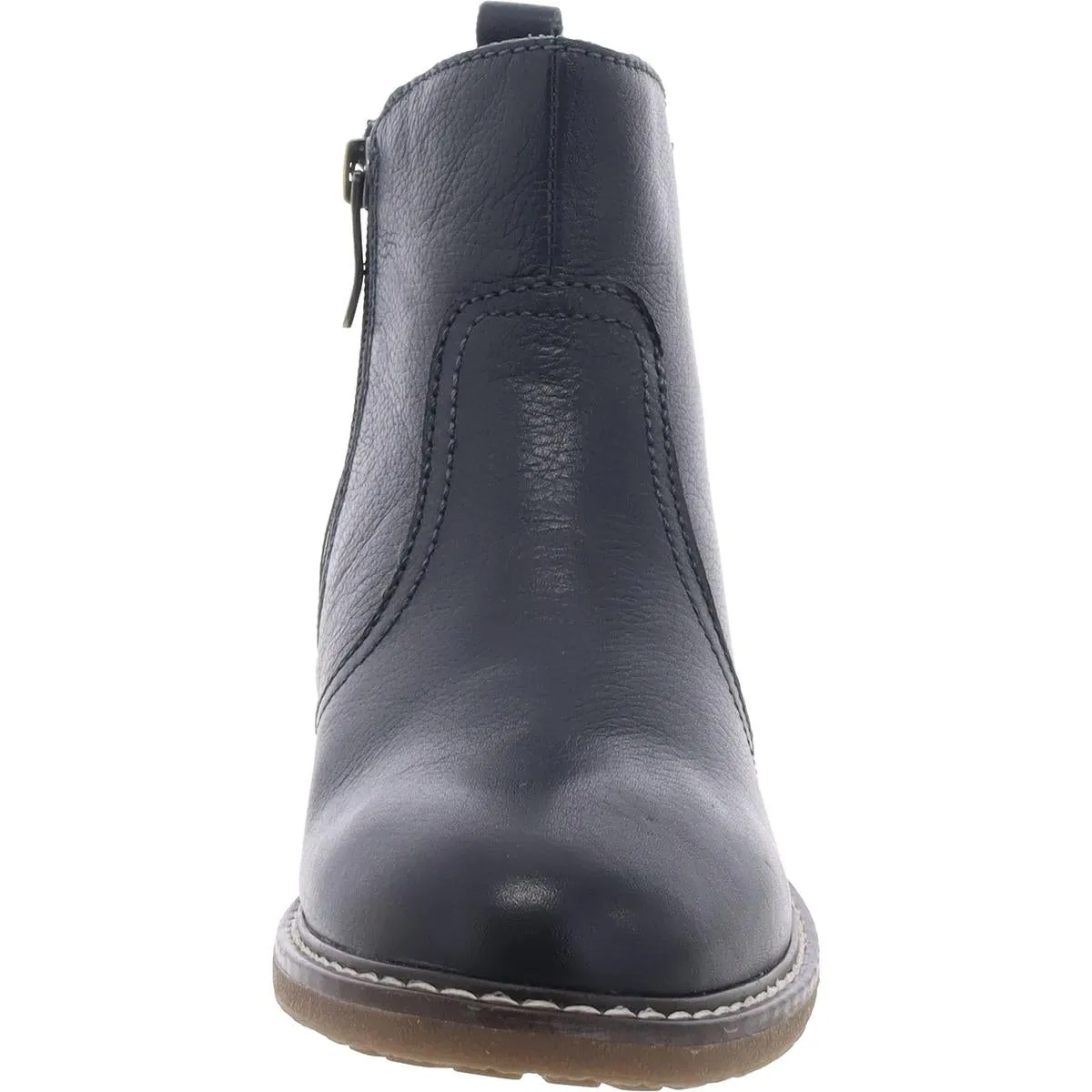 Cosa Womens Cushioned Footbed Round Toe Ankle Boots