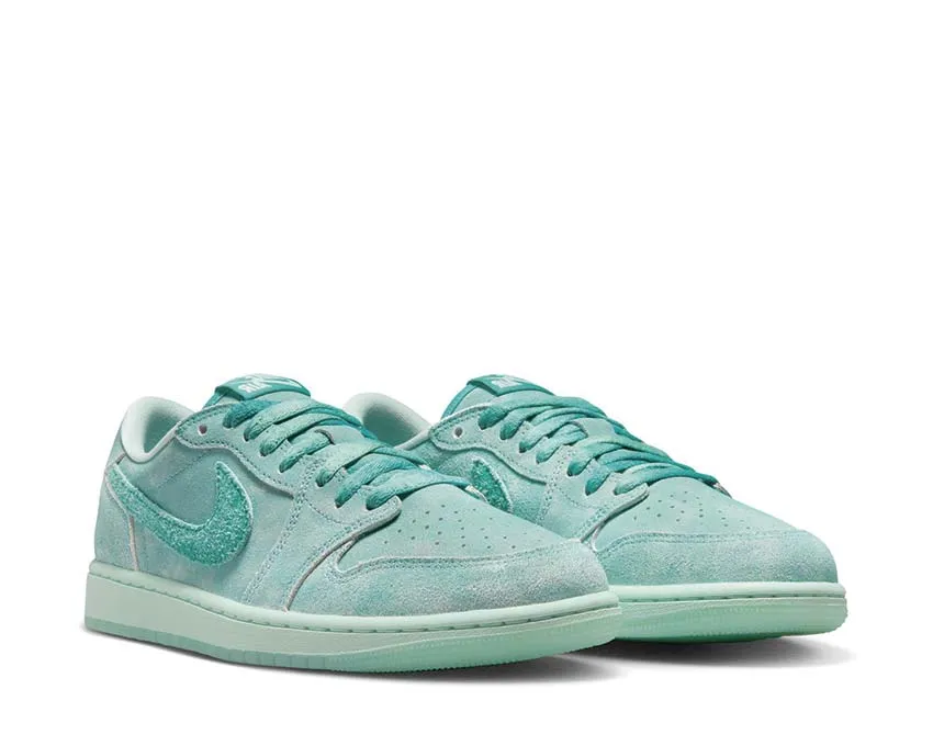 Click To Buy Air Jordan 1 Retro Low OG W "Washed Teal" Clutch With Magnetic Snap Closure