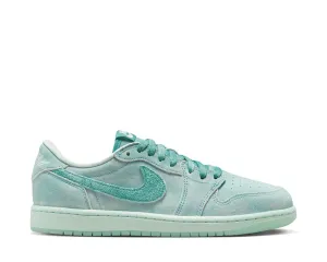 Metallic Leather Cost Saver Air Jordan 1 Retro Low OG W "Washed Teal" Recommended by Users