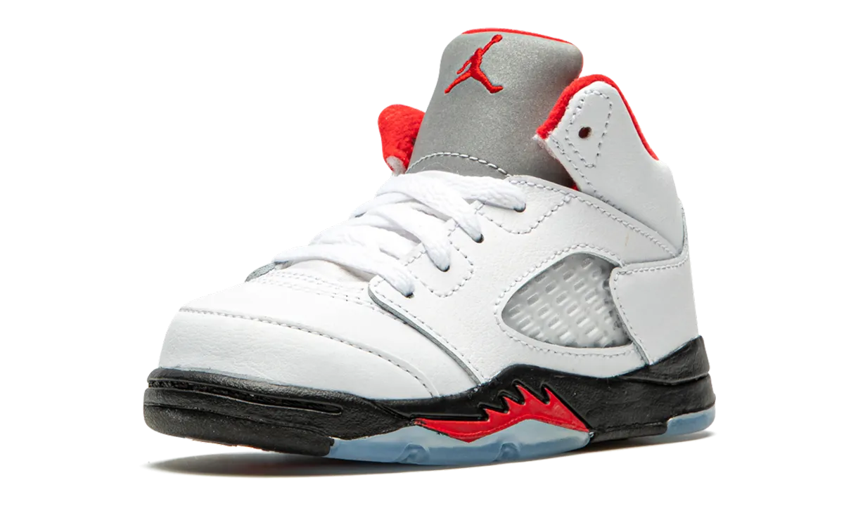 Air Jordan 5 Retro TD "Fire Red Silver Tongue 2020" Canvas Crossbody Bag For Travel, Jute, Discover New Arrivals