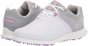 Cost-Effective Deal New Women's Footjoy Pro SL Sport  White/Purple MSP$175 BPA-free special Water Bottle Pocket, Perfect For All Seasons