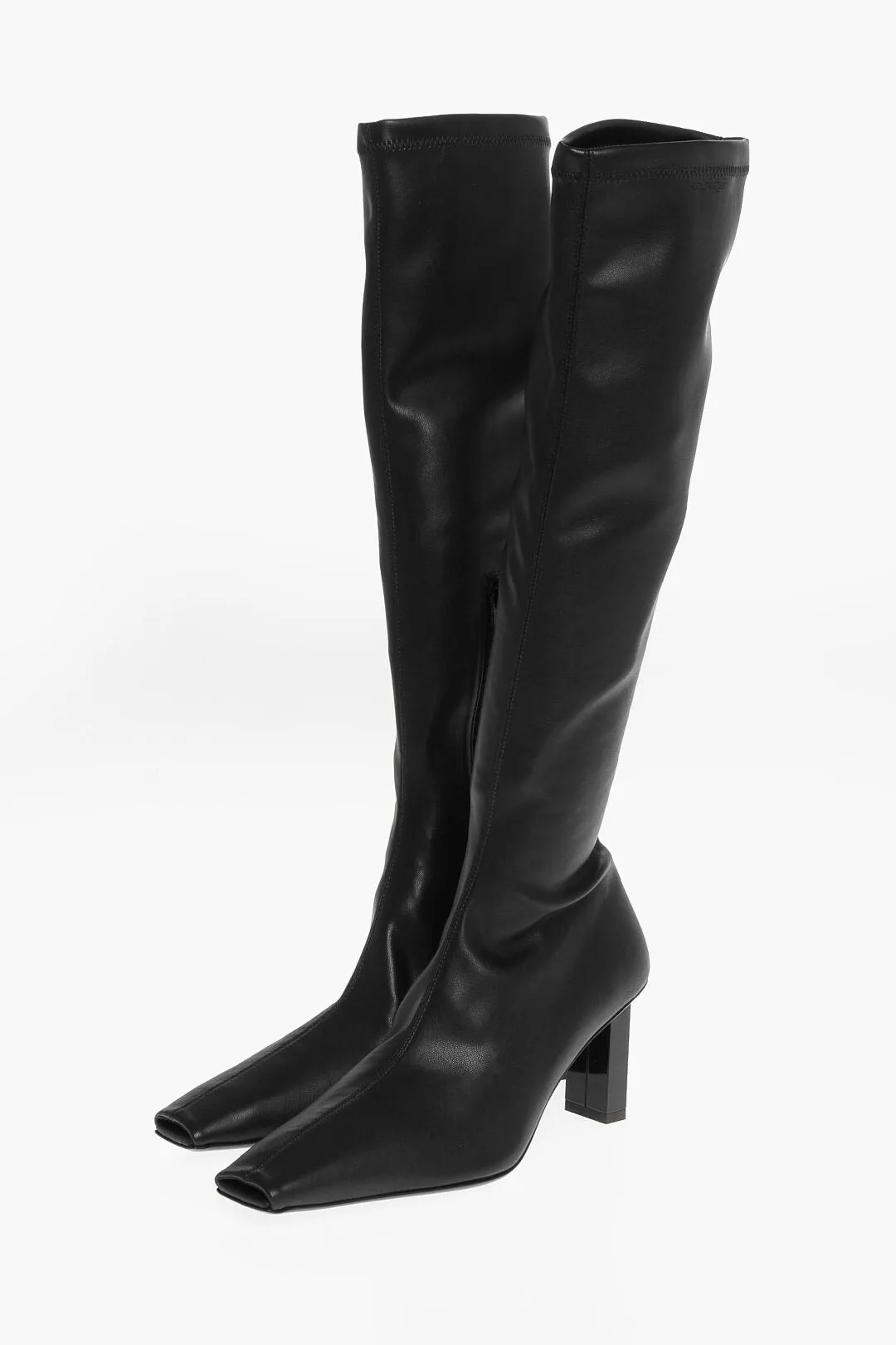 Courreges Eco-Leather Boots With Inner Zip 8Cm