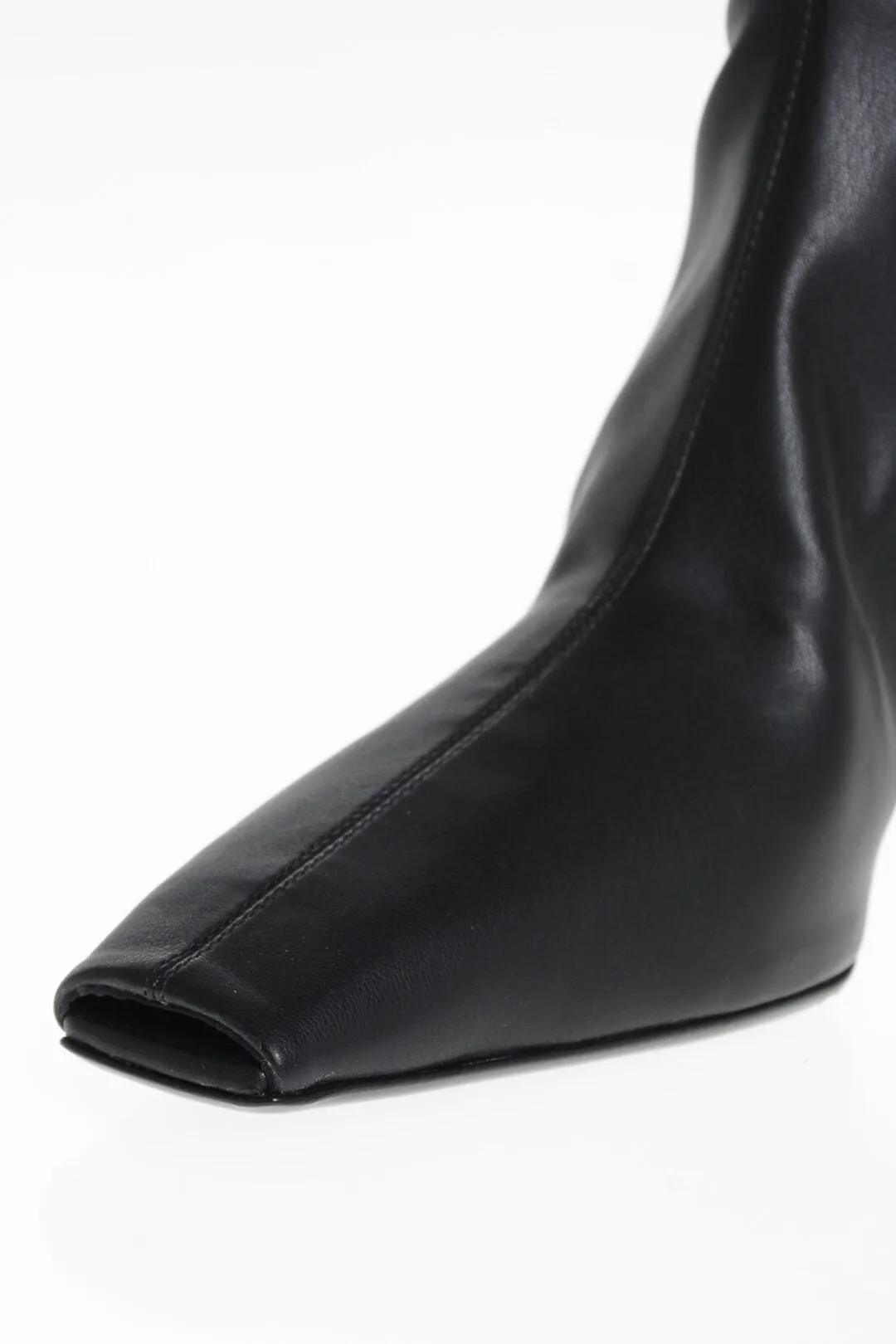 Courreges Eco-Leather Boots With Inner Zip 8Cm