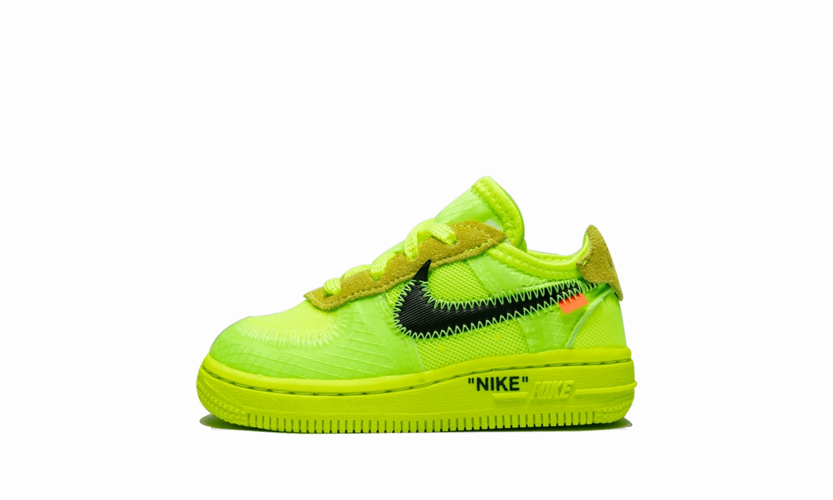 Adaptable For Any Setting, Faux Leather Crafted with Care The 10: Air Force 1 (TD) "Off-White Volt" Customer Favorite