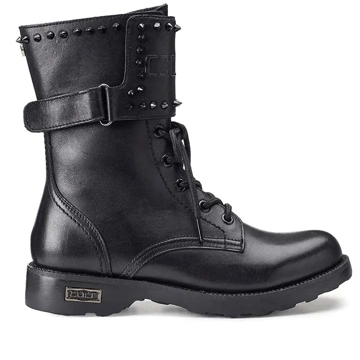 CULT TRAPERY STUDDED BOOTS