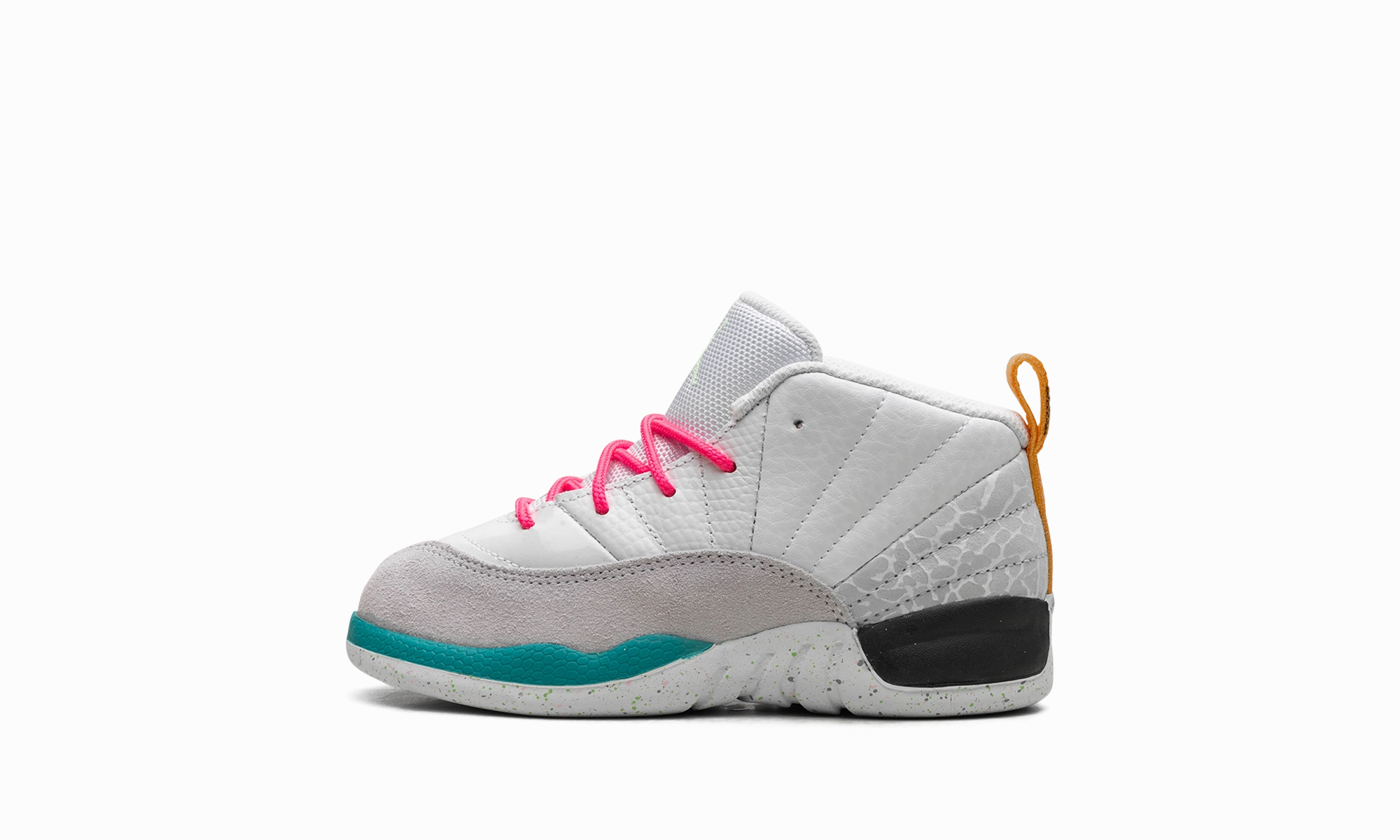 Casual, Textile, The Smart Buy Custom Design Air Jordan 12 TD "Vapor Green" Casual