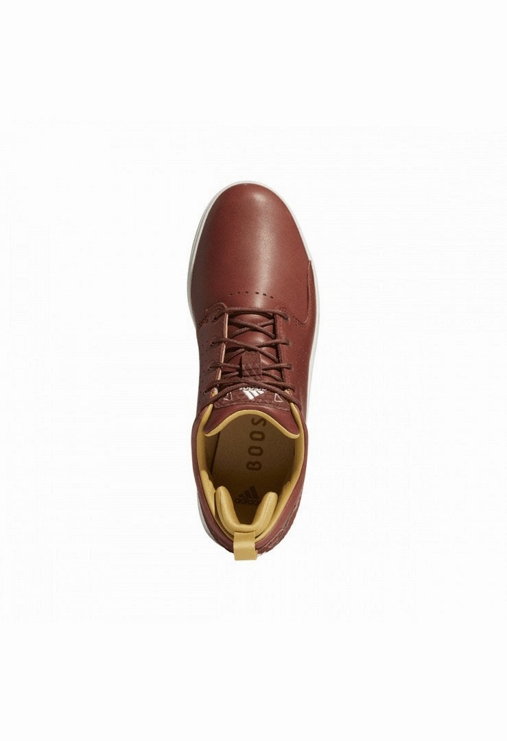 adidas Flopshot Golf Shoes GY8523 Brown Leather Duffel, Red Crossbody Bag With Gold Chain