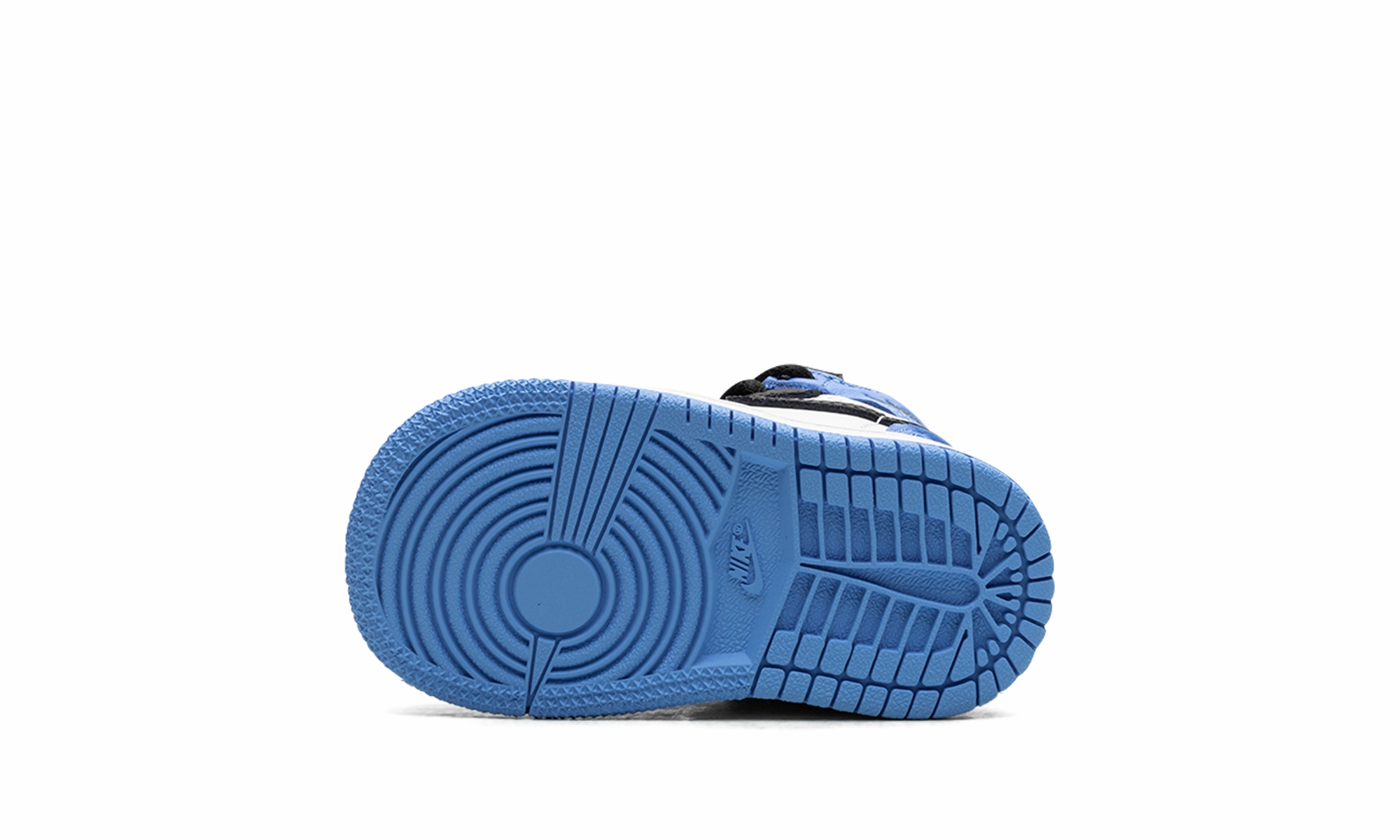No-Fuss Design Air Jordan 1 Retro High OG TD "UNC Toe" Raffia