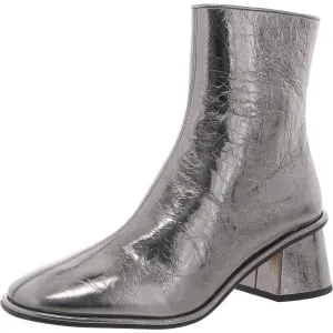 CX016 Womens Zipper Manmade Booties