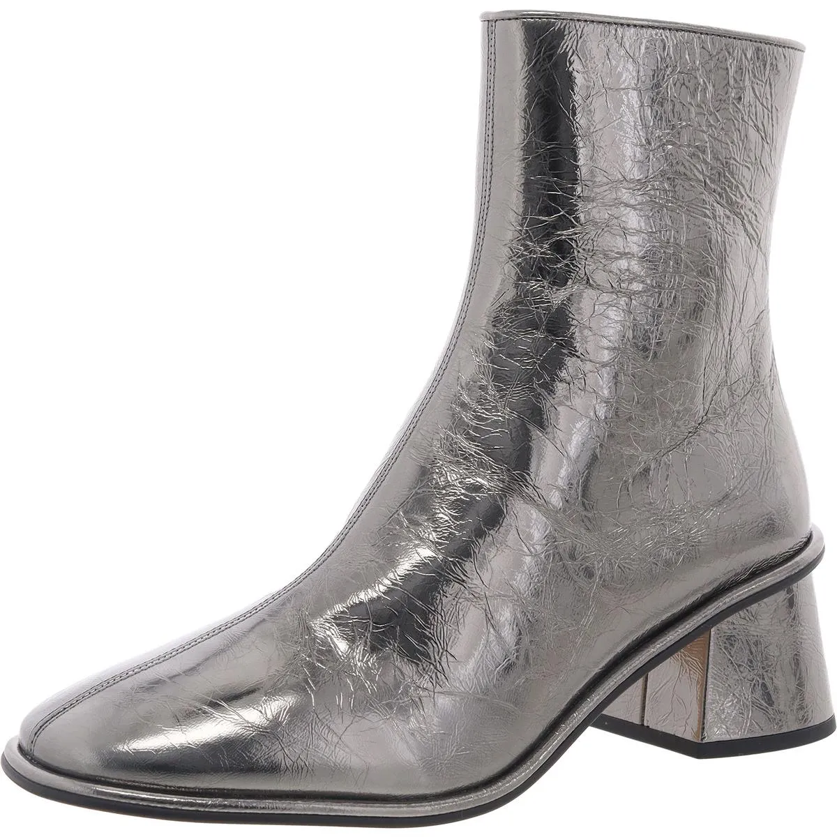 CX016 Womens Zipper Manmade Booties