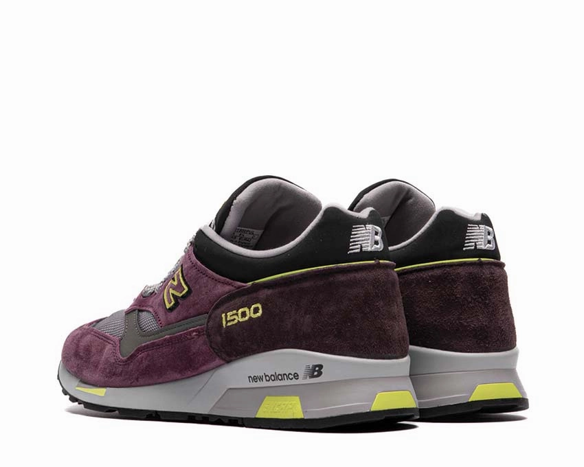 Suede Crossbody Purse New Balance 1500 Made in UK "Plum Wine"