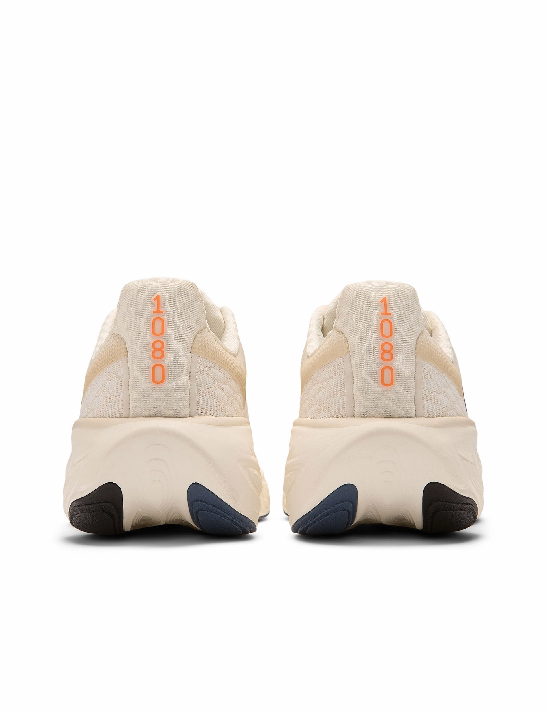 Fresh Foam X 1080 v14 Shoes - Sea Salt/Vintage Indigo/Hot Mango Secure Pocket