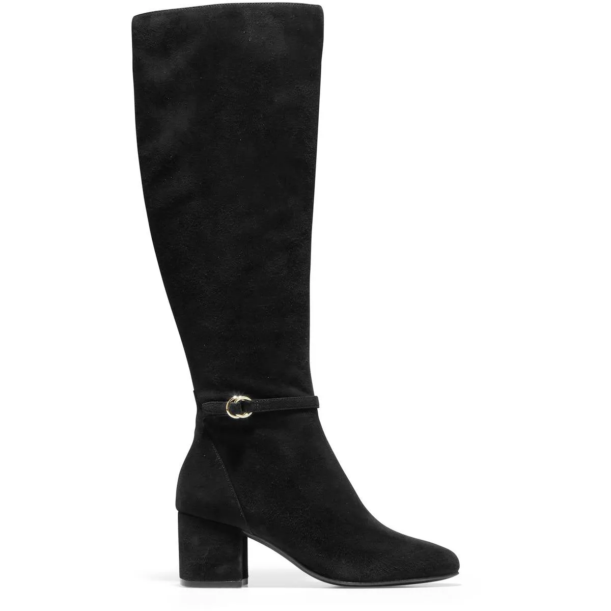 Dana Womens Suede Tall Knee-High Boots