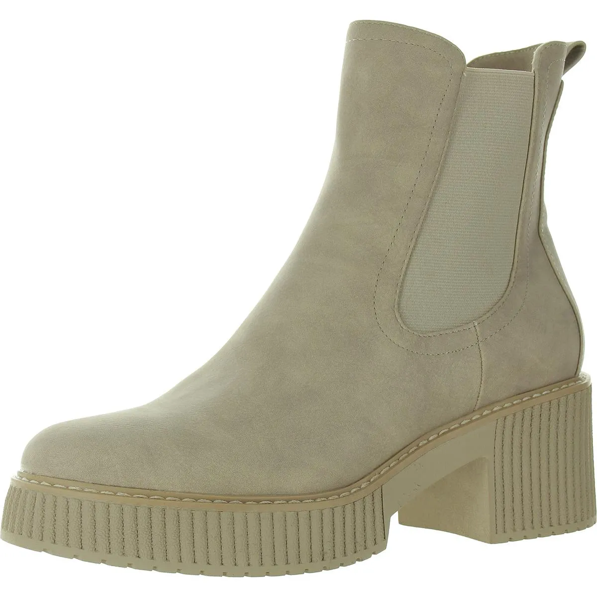 Darcel Womens Faux Leather B Chelsea Boots