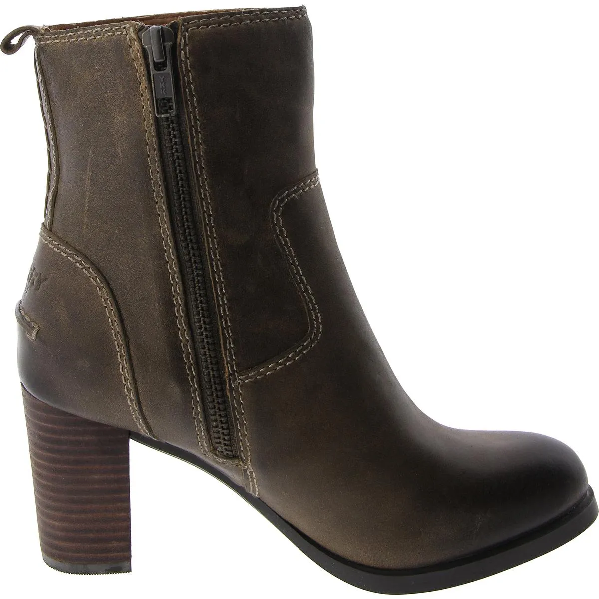 Dasher Grace Womens Leather Comfort Ankle Boots