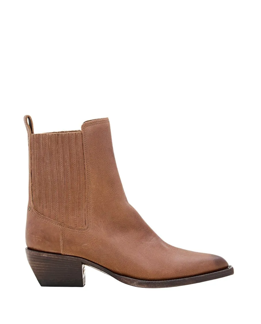Debbie Beatles Vintage Leather Boots