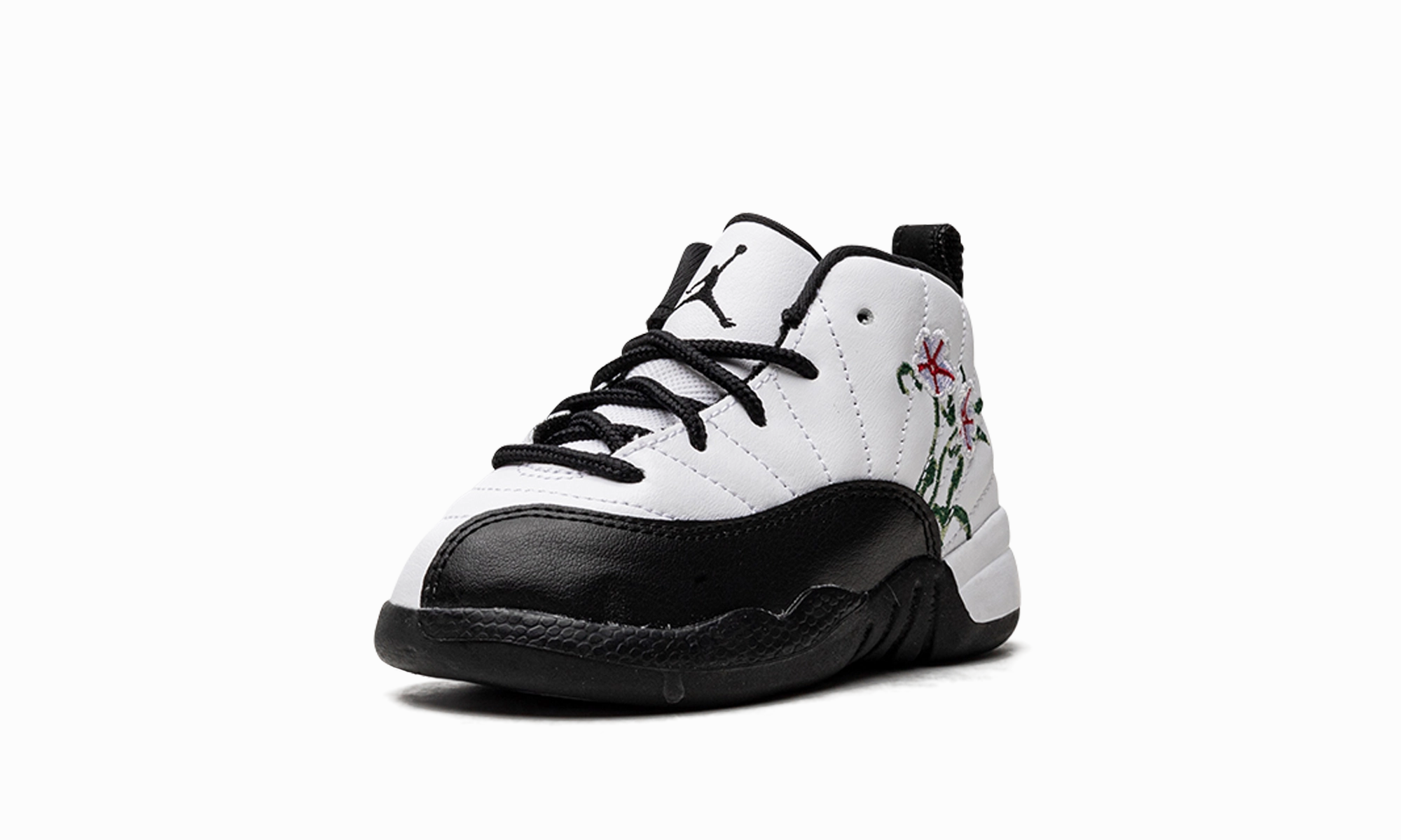 Metallic Silver Clutch Purse Air Jordan 12 TD "Floral TD"