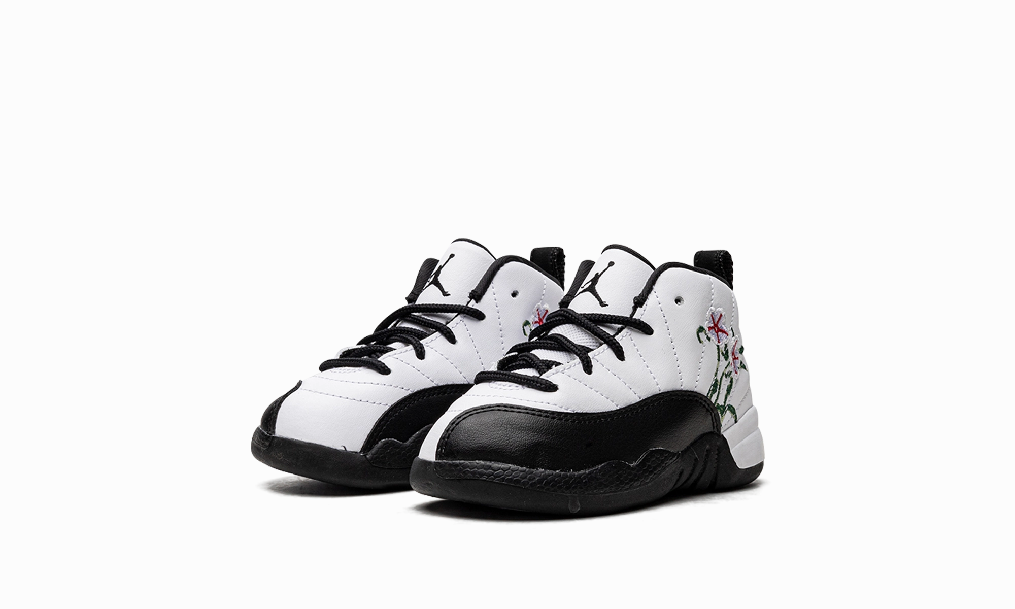 Faux Leather Air Jordan 12 TD "Floral TD" Get Yours