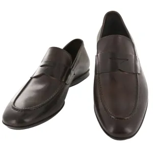 Classic Aesthetic, Click. Shop. Done. Discounted price Fiori Di Lusso Brown Penny Loafers Simple to Use