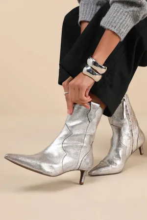 Distressed Pewter Dallas Boots