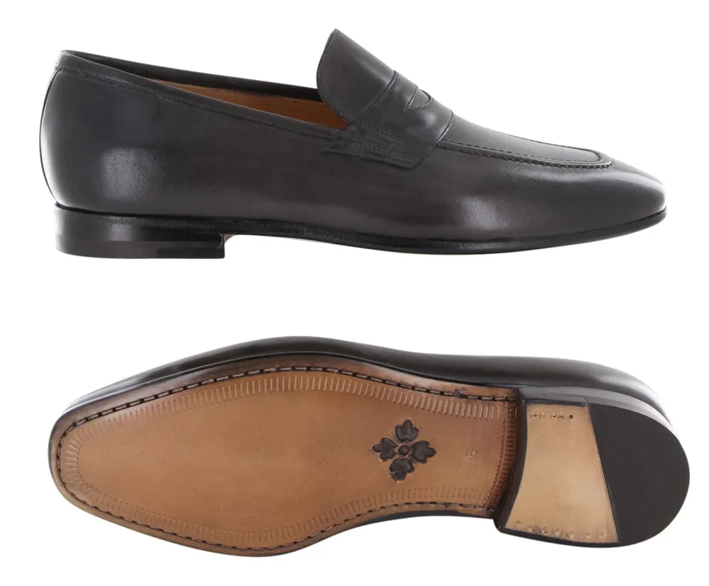 Fiori Di Lusso Gray Shoes Embossed Leather, Shop Now, Padded Strap