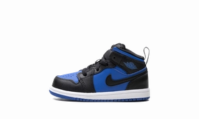 Dream-enabling deal AIR JORDAN 1 MID TD "BLACK ROYAL BLUE" Worry-Free After-Sale Metallic