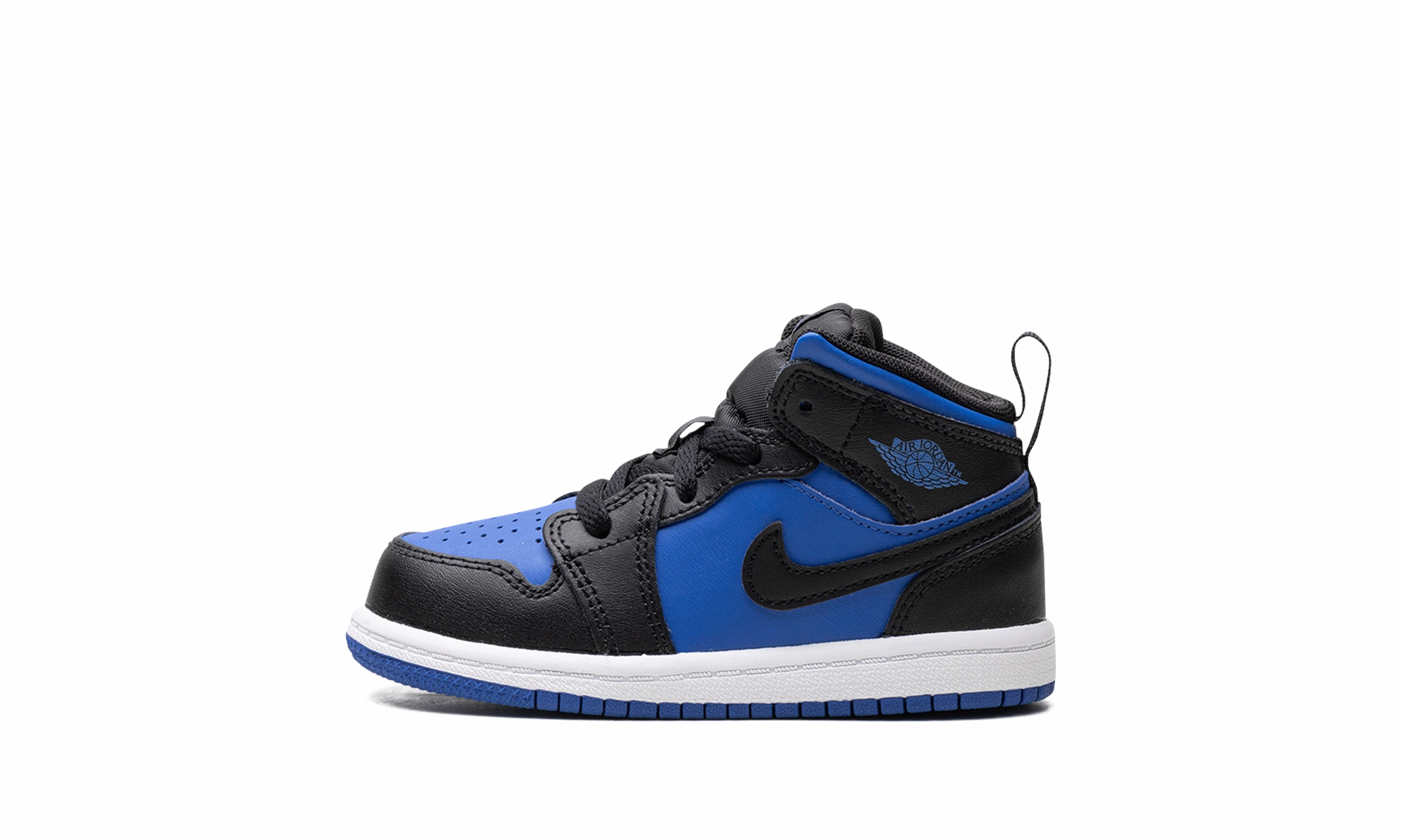 Dream-enabling deal AIR JORDAN 1 MID TD "BLACK ROYAL BLUE" Worry-Free After-Sale Metallic