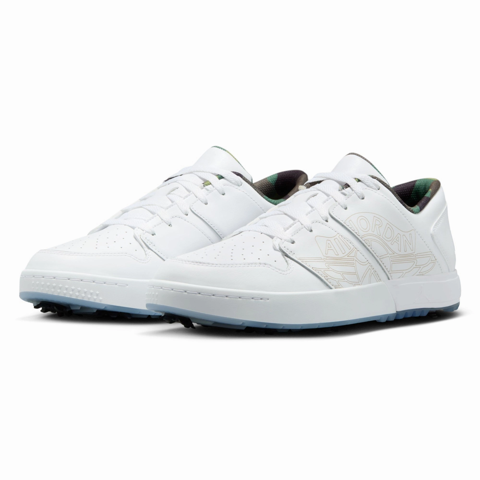 Hardware Detail, Fits Any Lifestyle Nike Air Jordan 1 NU Retro G Golf Shoes FZ4153