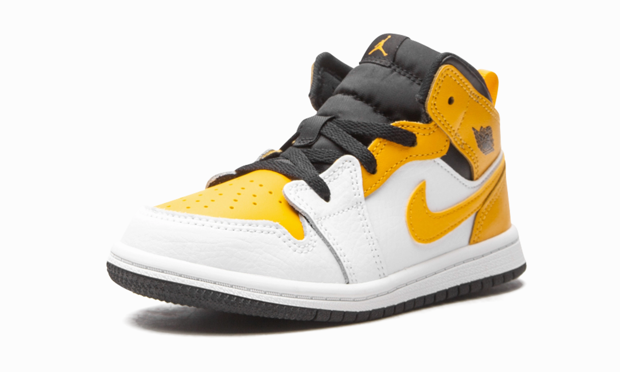 Jordan 1 Mid TD "White / University Gold" Metallic, White Canvas Tote Bag, Get The Look