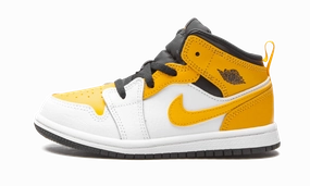 Black Leather Handbag For Women Durable Structure Jordan 1 Mid TD "White / University Gold" One of a Kind
