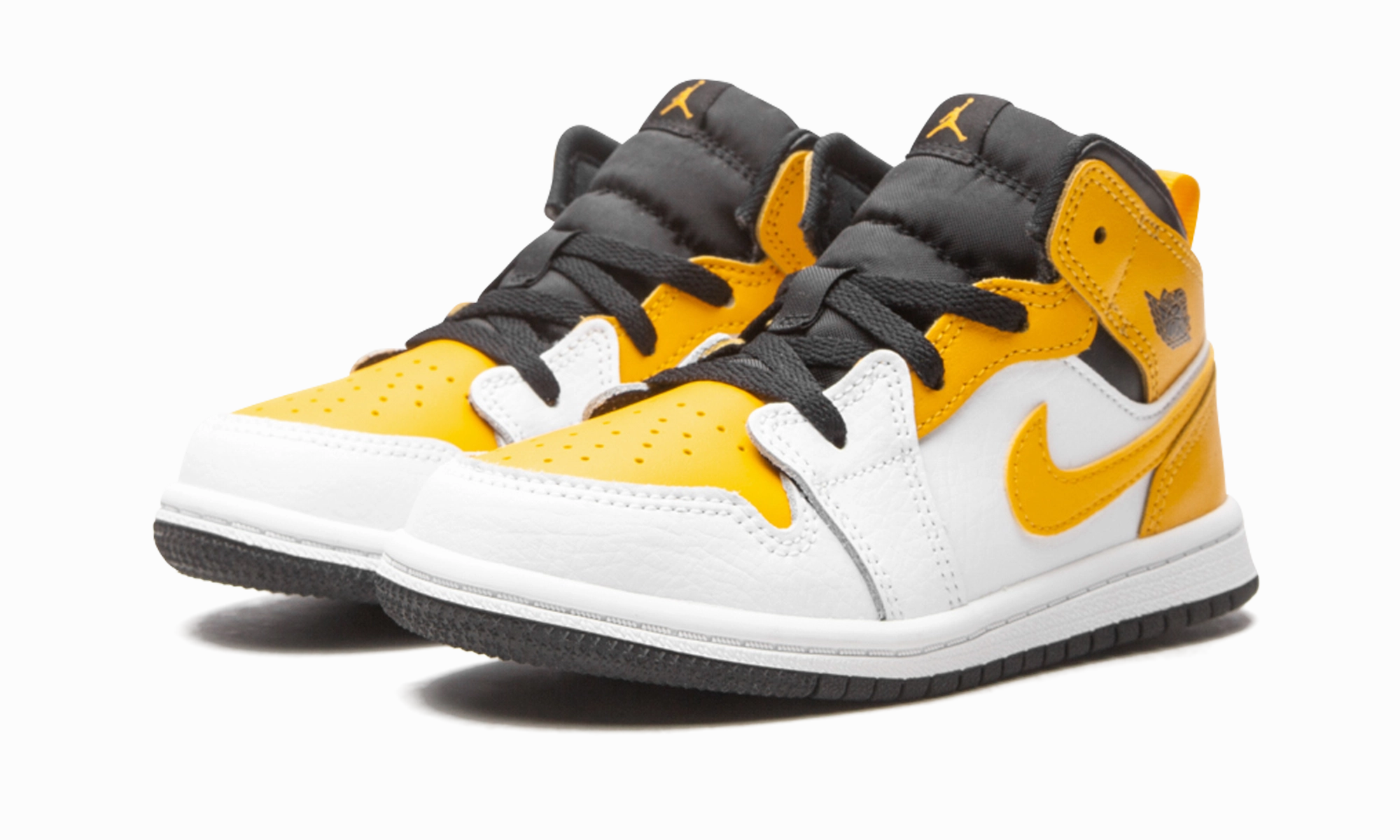 Convertible Shoulder Bag For Daily Use Jordan 1 Mid TD "White / University Gold" Multi-Purpose Use