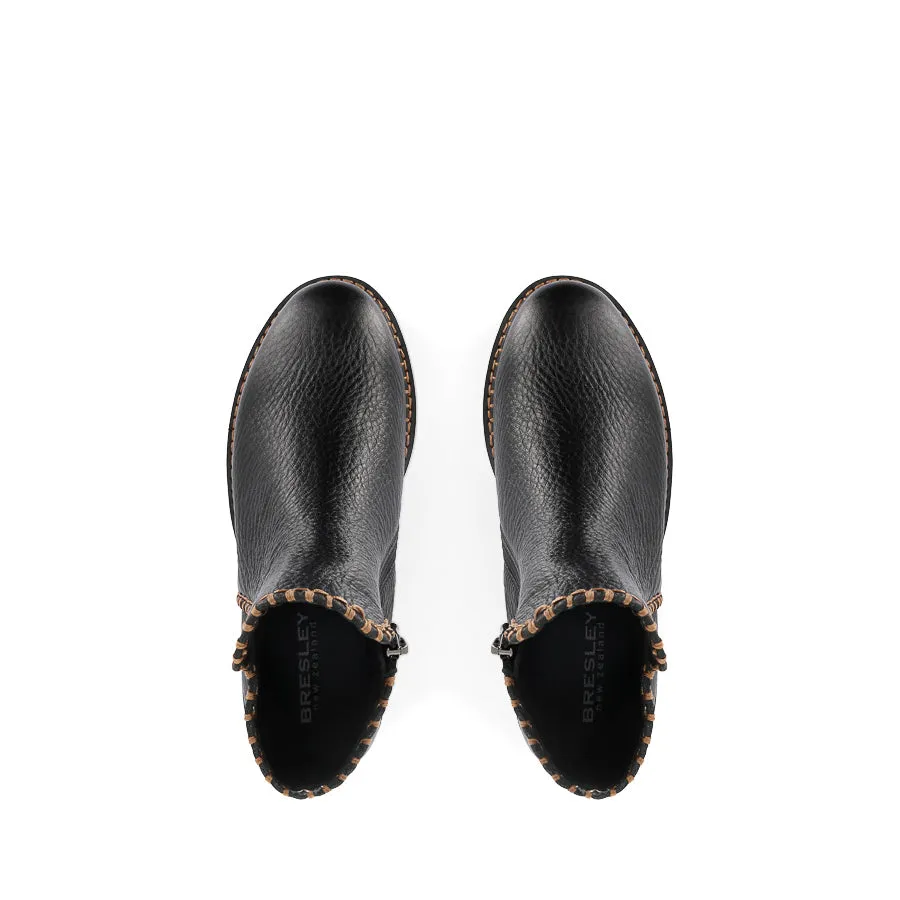 DURIAN - BLACK TAN LEATHER