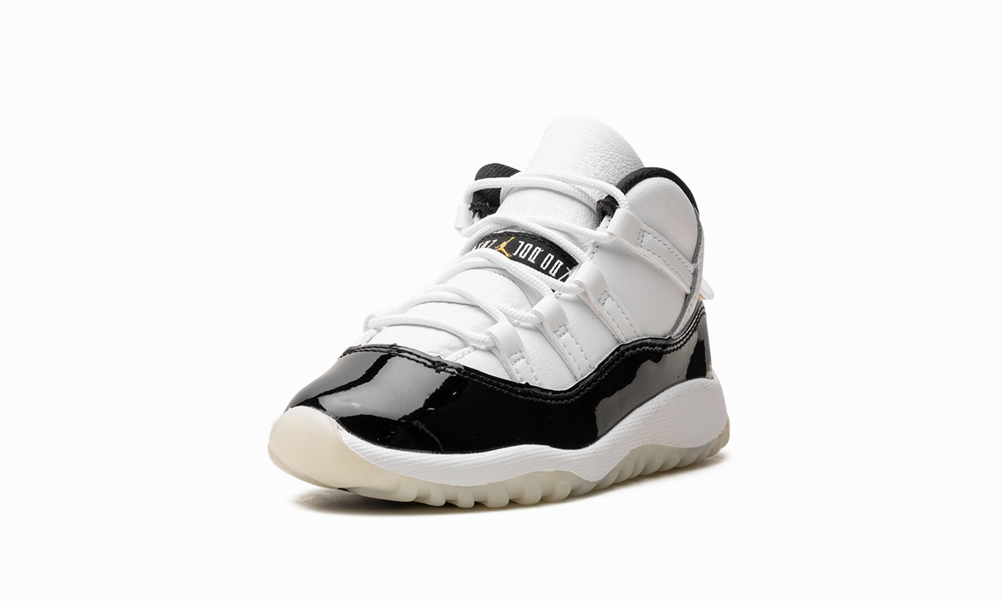 Quilted Leather Clutch, Metallic Air Jordan 11 TD "Gratitude"