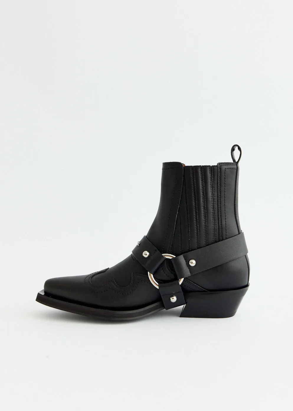 Made For Adventure, Hardware Detail, Grab It Fast Fitted Chelsea Western Boots