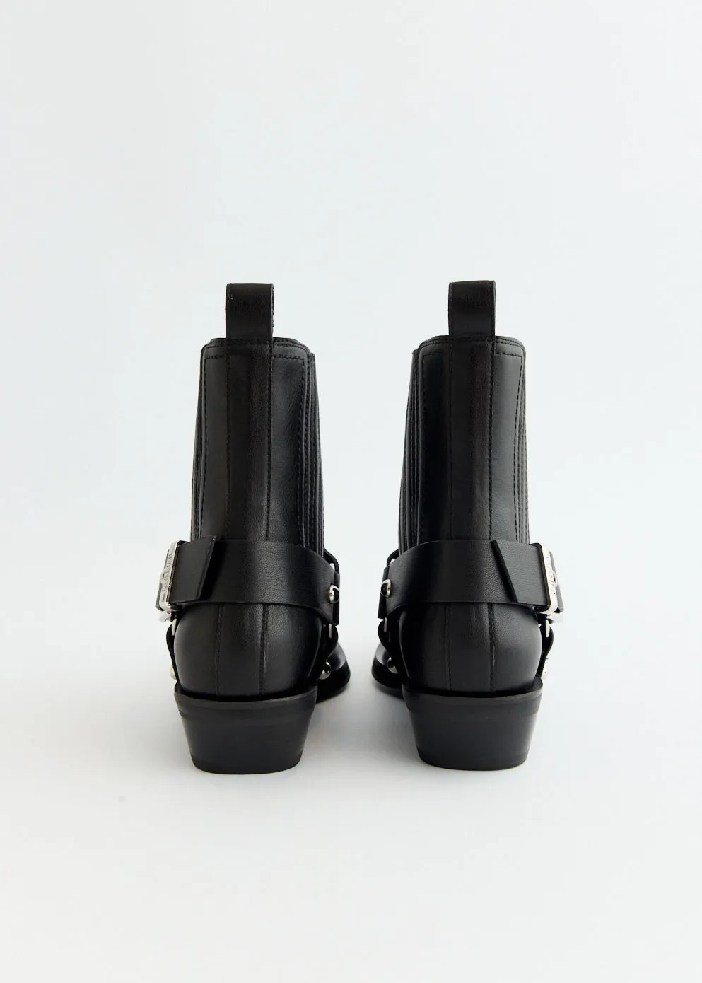 Fitted Chelsea Western Boots Interior Pocket, Polyester