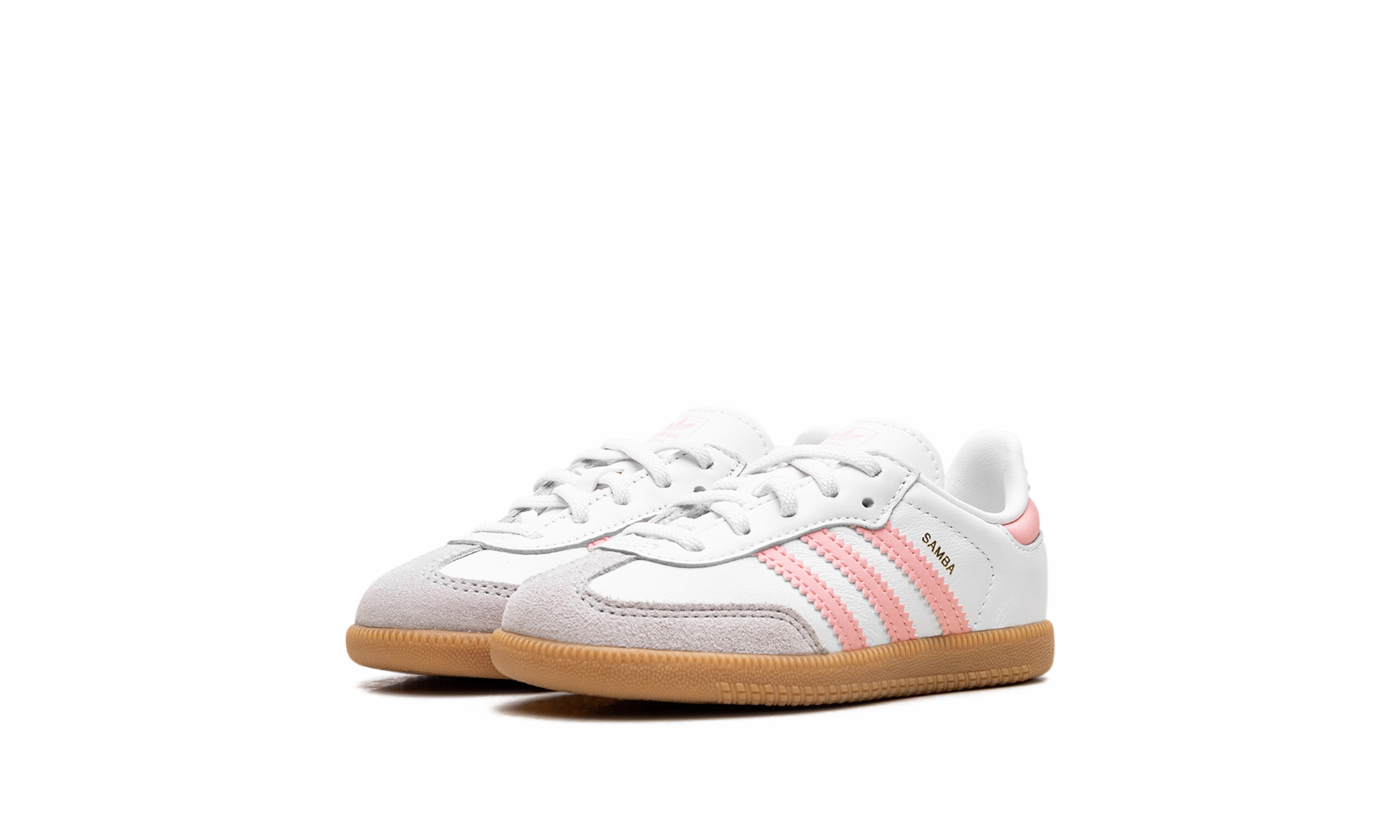 Samba OG TD "White Semi Pink Spark" Today Only Offer, Elegant Simplicity