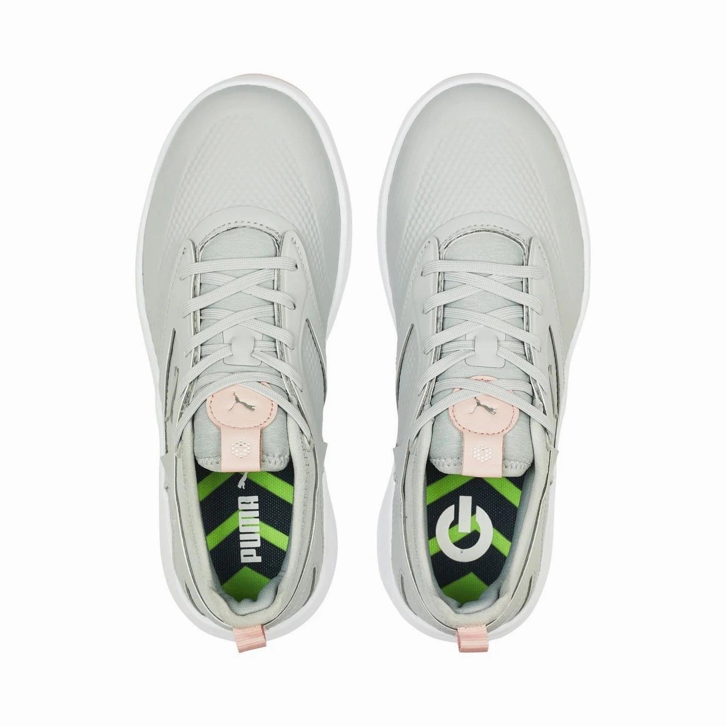 Fan Favorite, Fits Any Lifestyle, Travel-Friendly New Puma Women's Ignite Malibu Golf Shoes - Silver/Rose MSP$110