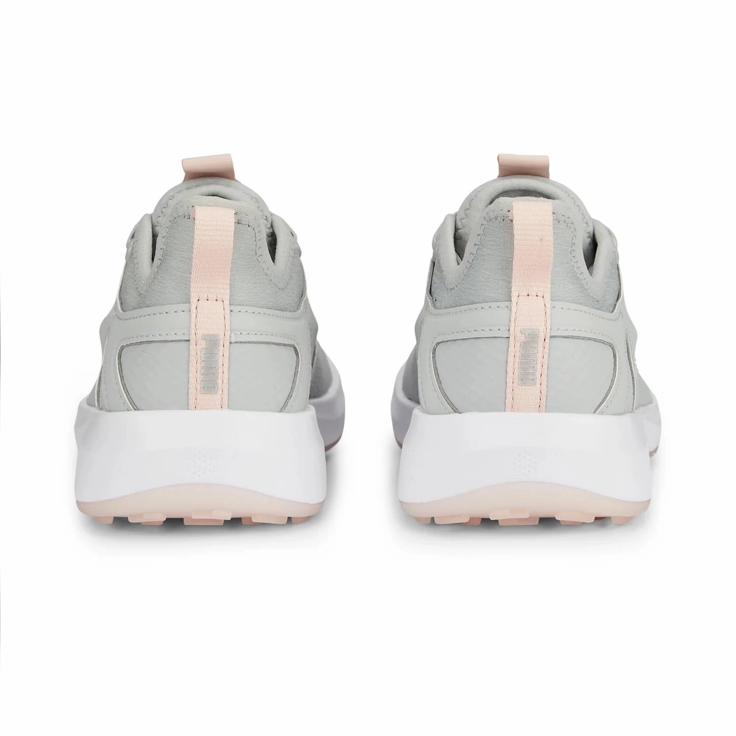 Laptop Compartment New Puma Women's Ignite Malibu Golf Shoes - Silver/Rose MSP$110