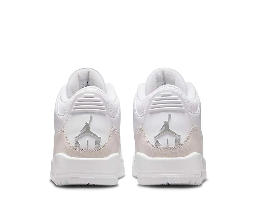Travel Ready, Click For Details, Everyday Luxury Air Jordan 3 Retro "Pure Money"