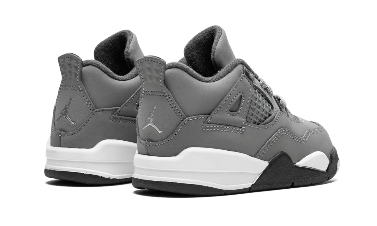 Top Zipper Jordan 4 Retro TD "Cool Grey"