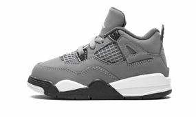 Limited Time Offer Elegant Jordan 4 Retro TD "Cool Grey" 1-month sale Zipper Closure