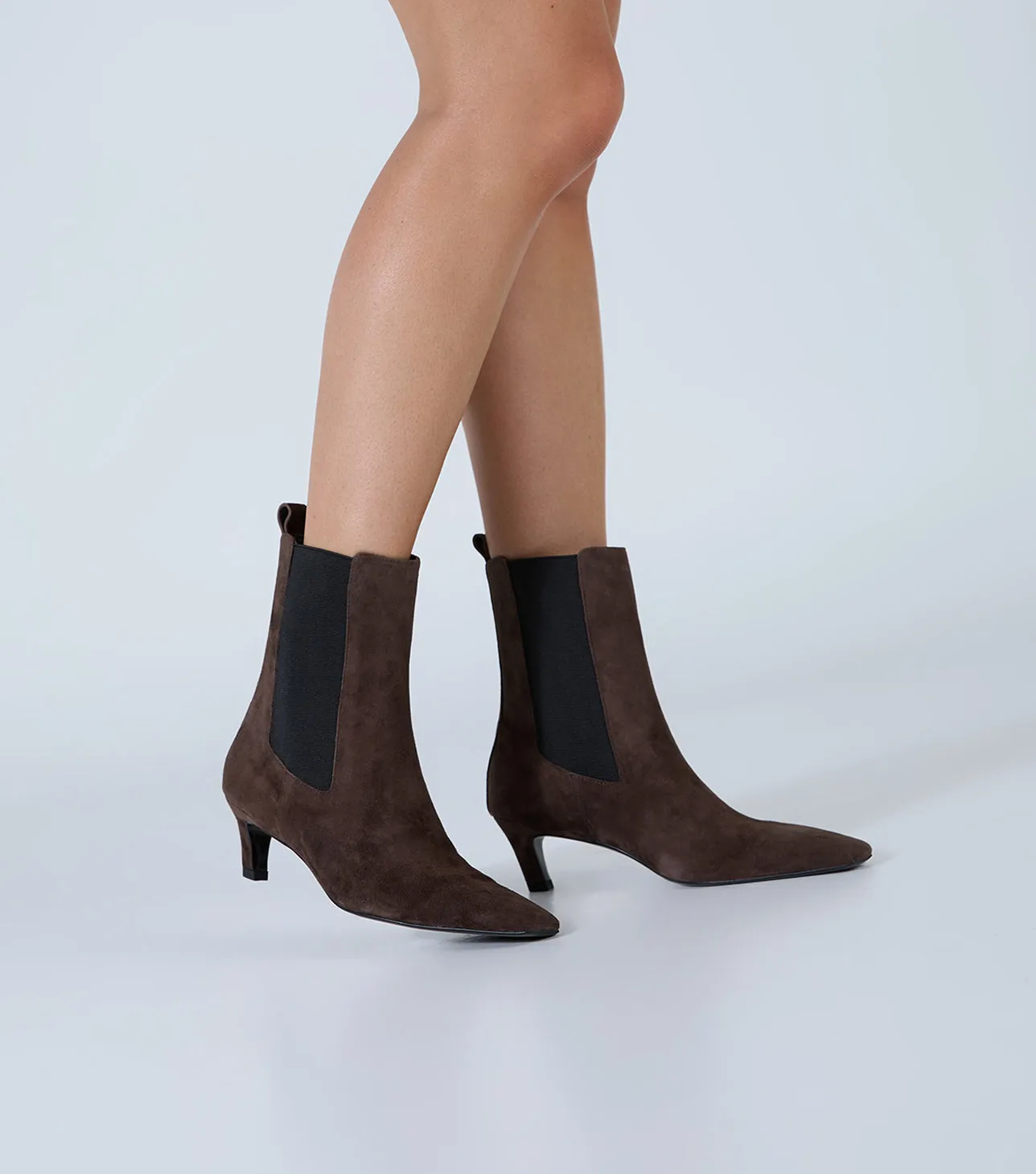 Eloise Espresso Suede
