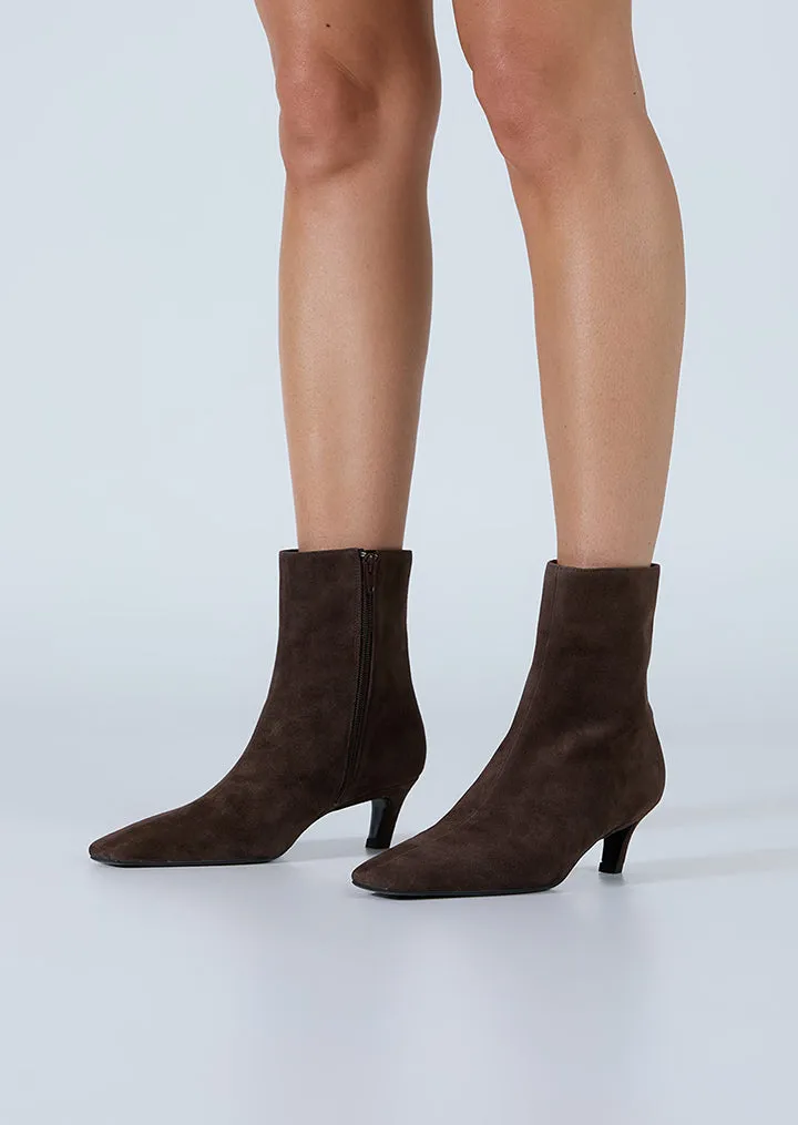 Estelle Espresso Suede