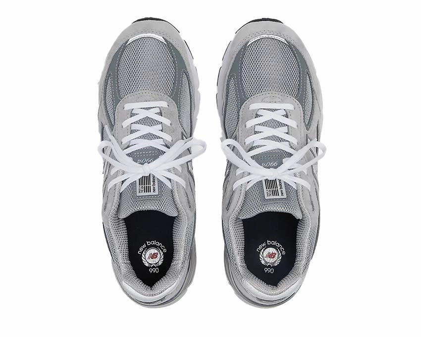 Formal New Balance 990v4 Made in USA "Grey" Inspired By Nature