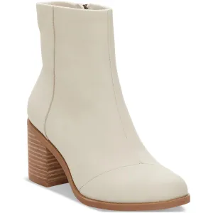 Evelyn Womens Nubuck Dressy Ankle Boots