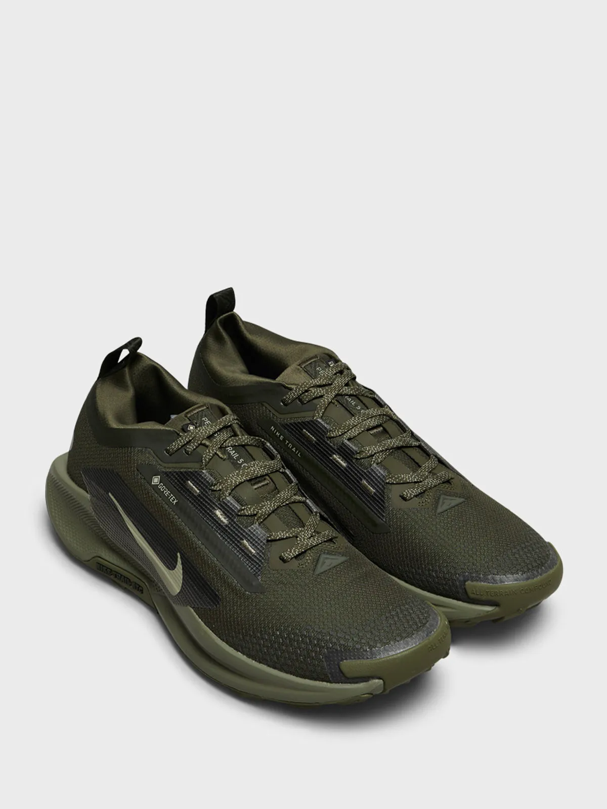 Quick-Dry Fabric Pegasus Trail 5 GORE-TEX SP Sneakers in Sequoia/Medium Olive-Cargo Khaki