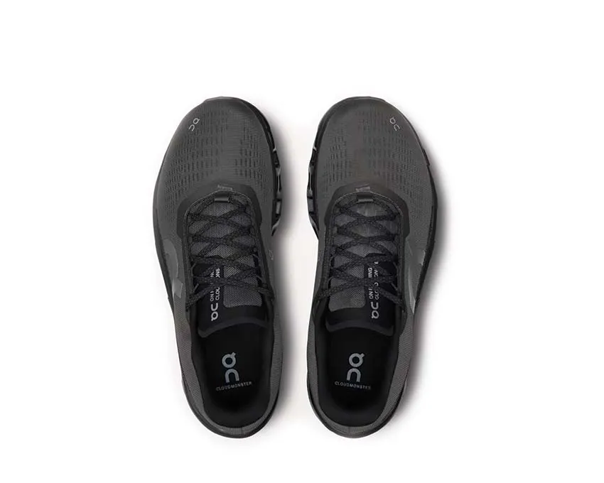 Buckle Closure, Hot Pick Of The Day, Vegan Leather On Cloudmonster 2 "Asphalt Iron"